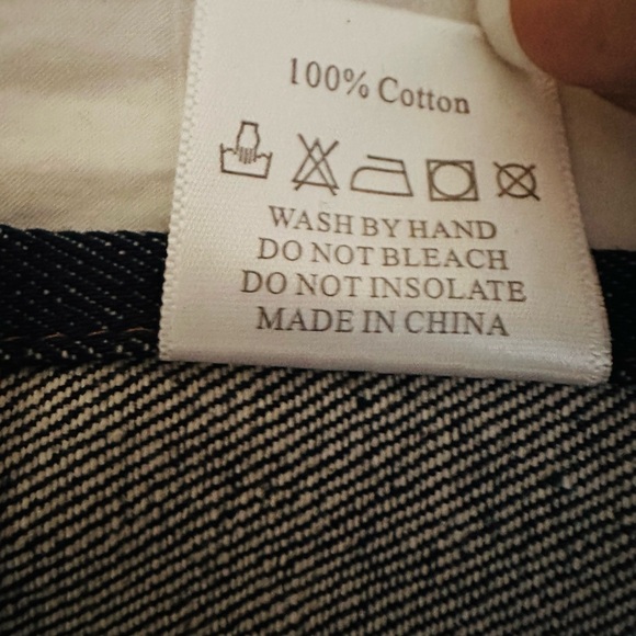 🦋CLEARENCE🦋NWOT Unisex Denim Apron With pockets. - Picture 6 of 7